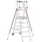 Rolguard Telescopic Work Platform 5 Rung With 3 Rung Extension Thumbnail 2