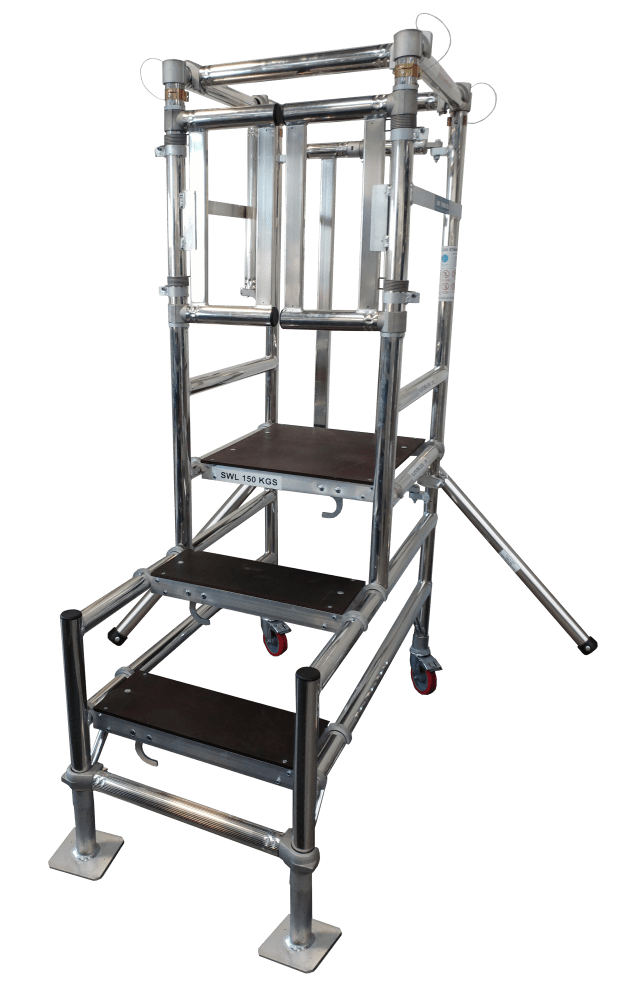 Euro Towers Stepfold Podium 1 - 1.2m  Thumbnail 2