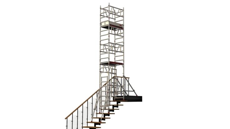 MI STAIRS Alloy Access Tower 4.7m  Thumbnail 2