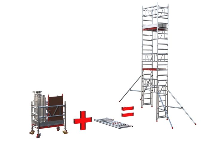 MI STAIRS Alloy Access Tower 4.7m  Thumbnail 4